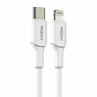 ROCK Z18 20W 3A PD USB-C / Type-C to 8 Pin Interface TPE Fast Charging Data Cable, Cable Length: 1m - 1