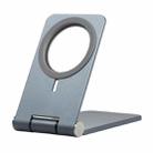 C29 Foldable Metal Bracket for MagSafe Magnetic Wireless Charger (Black) - 1