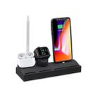 CT03 5 in 1 Silicone Charging Dock Station for iPhone & Apple Watch & Airpods, with Bracket Funtcion - 1