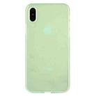 For iPhone X / XS PP Protective Back Cover Case (Mint Green) - 1