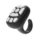 S22 Portable Smart Wireless Bluetooth Ring Remote Control (Black) - 1