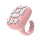 S22 Portable Smart Wireless Bluetooth Ring Remote Control (Pink) - 1