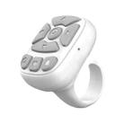 S22 Portable Smart Wireless Bluetooth Ring Remote Control (White) - 1