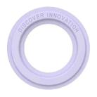 NILLKIN Portable PU Leather Magnetic Ring Sticker (Purple) - 1