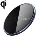 KUULAA KL-CD14 15W Round Shape Ultra-thin Wireless Charger (Black) - 1