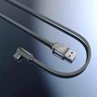 Original Xiaomi Youpin MIIIW MWPY03 3A Max USB to USB-C / Type-C QC3.0 Elbow Data Sync Charging Cable AC150, Length: 1.5m(Grey) - 1