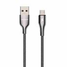 WK WDC-114i 1m 3A King Kong Pro Series USB to Micro USB Data Sync Charging Cable(Tarnish) - 1