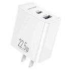 WK WP-U121 King Kong Series USB+USB-C / Type-C Super Fast Charging Charger, CN Plug - 1