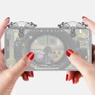 Mini Eating Chicken Mobile Phone Trigger Shooting Controller Handle Auxiliary Button (Transparent) - 1