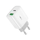 WK WP-U53 QC3.0 Charger 20W USB Type-C Maxspeed PD Fast Charger(EU Plug) - 1