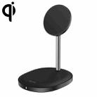 Benks W08 Desktop Magnetic Bracket Wireless Charger (Black) - 1