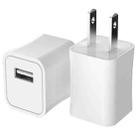 C007-1 Single USB Port Charger Power Adapter(White) - 1