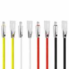AWEI CL-95 USB to 8 Pin Portable Quick Charging TPE + Aluminum Alloy Data Cable, 2A, Length: 1m (White) - 3
