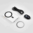 YELANGU TP01 Mobile Phone Selfie Wireless Same Screen Player Smartphone Magnetic Rear Selfie Monitor Screen (White) - 4