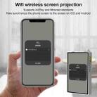 YELANGU TP01 Mobile Phone Selfie Wireless Same Screen Player Smartphone Magnetic Rear Selfie Monitor Screen (White) - 5