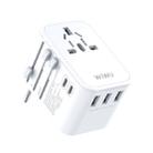 WIWU UA303 Multi-function Universal Travel Charger Power Adapter (White) - 1