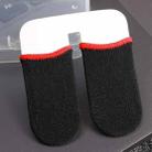 1 Pair Carbon Fiber Touchscreen Anti-slip Anti-sweat Gaming Finger Cover for Thumb / Index Finger (Red) - 1