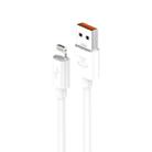 Teclast 1.2m USB to 8 Pin Fast Charging Cable Data Cable(White) - 1