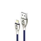 Teclast 1.0m USB to 8 Pin V0 Flame Retardant TPE Data Cable(Sapphire Blue) - 1