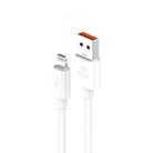 Teclast 1.0m USB to 8 Pin High-elastic TPE Data Cable(White) - 1