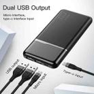 KUULAA KL-YD01 10000mAh Portable LED Digital Display Charging Power Bank(Black) - 7
