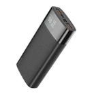 KUULAA KL-YD08 20000mAh Portable Digital Display Quick Charging Power Bank(Black) - 1