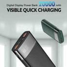 KUULAA KL-YD08 20000mAh Portable Digital Display Quick Charging Power Bank(Black) - 8