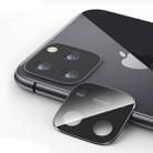 Titanium Alloy Camera Lens Protector Tempered Glass Film for iPhone 11 Pro / 11 Pro Max (Black) - 1