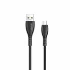 awei CL-115M 1m 2.4A USB to Micro USB Charging Cable - 2