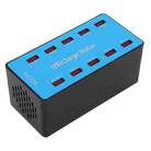 A5B 100W 10 Ports USB Smart Charging Station with Indicator Light AC100-240V - 1