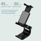 8Bitdo Dual-axis Adjustable Gamepad Bracket Smartphone Clip for SN30 Pro 2(Black) - 6