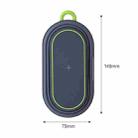 S20 10W Max Qi Standard Wireless Charger Phone Holder with Atmosphere Light & Power Bank Function(Grey) - 1