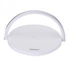 S21 Multi-function 10W Max Qi Standard Wireless Charger Phone Holder Table Lamp 3 in 1(White) - 2