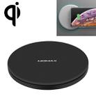 Momax Qi Standard Fast Charging Wireless Charger for iPhone / Galaxy / Huawei / Xiaomi(Black) - 1