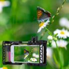 PAPHOTO Universal Adjustable Mobile Phone Cage+0.45X Wide Angle Lens+MACRO Lens+Belt+Telephoto Telescope+Fisheye Lens - 8