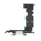 Charging Port Flex Cable for iPhone 8 Plus (White) - 1