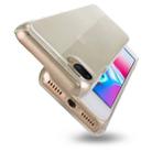 For iPhone 8 Plus & 7 Plus PC Transparent Protective Back Cover Case(Transparent) - 1