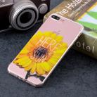 Sunflower Pattern Soft TPU Case for iPhone 8 Plus & 7 Plus - 1