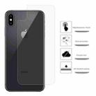 0.1mm HD Straight Edge PET Back Protector for iPhone XS Max - 5
