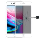 9H 6D Anti-peep Tempered Glass Film for iPhone 7 Plus(White) - 1