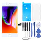 Original LCD Screen for iPhone 8 Plus with Digitizer Full Assembly(White) - 1