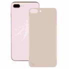 Easy Replacement Big Camera Hole Glass Back Battery Cover with Adhesive for iPhone 8 Plus(Gold) - 1