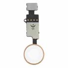 Home Button (3rd ) with Flex Cable (Not Supporting Fingerprint Identification) for iPhone 8 Plus / 7 Plus / 8 / 7(Gold) - 1