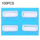 100 PCS Charging Port Rubber Pad for iPhone 8 / 8 Plus - 1