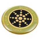 Anti Electromagnetic Radiation Mobile Phone Sticker (Gold) - 3