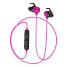 BTH-Y8 Ultra-light Ear-hook Wireless V4.1 Bluetooth Magnetic Earphones, For iPad, iPhone, Galaxy, Huawei, Xiaomi, LG, HTC and Other Smart Phones (Magenta) - 1