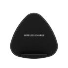 QK11 10W ABS + PC Fast Charging Qi Wireless Charger Pad(Black) - 2
