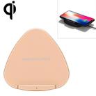 QK11 10W ABS + PC Fast Charging Qi Wireless Charger Pad(Gold) - 1