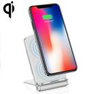 Q200 5W ABS + PC Fast Charging Qi Wireless Fold Charger Pad(Silver) - 1