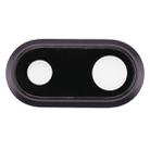Rear Camera Lens Ring for iPhone 8 Plus(Black) - 2